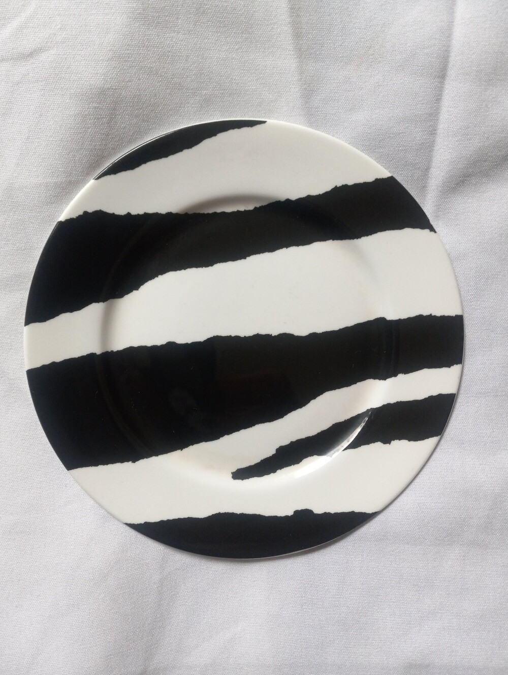 Vintage Polo Lounge Zebra Plate